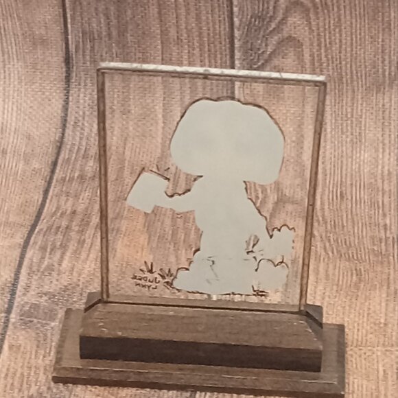 LEONARD CREATIONS Valentine Glass Card Heart Love Mail Boy Judee Lynn - Picture 5 of 7